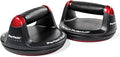 Perfect Pushup Elite - Rotating Handle Design with Steel Ball Bearings for Smooth, Effortless Handle Rotation - Ergonomic Grips, 8" Base & Textured, Non-Slip Bottom Treads - Supports up to 400lbs