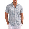 Men's Hawaiian Tropical Button Down Shirt
