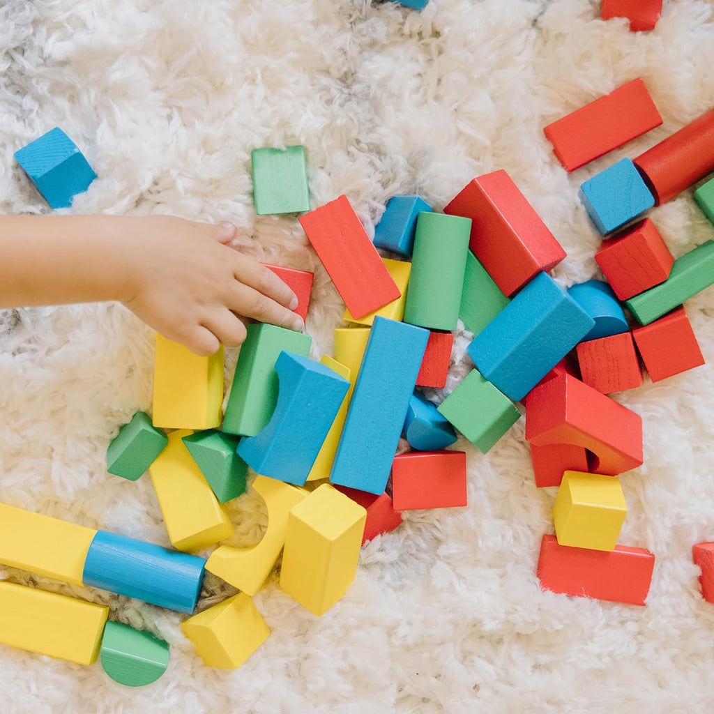 Wooden Building Blocks (100 Piece)